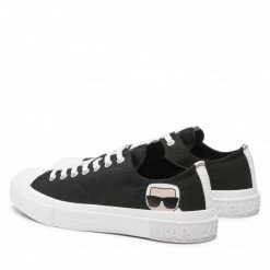 Chaussures Basses Sneakers KARL LAGERFELD - KL50310 Black Canvas 900 Noir -KARL LAGERFELD Soldes 0000209797091 02 rz