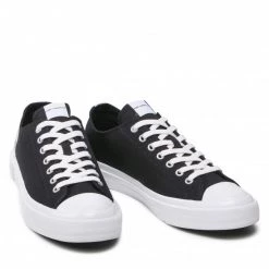 Chaussures Basses Sneakers KARL LAGERFELD - KL50310 Black Canvas 900 Noir -KARL LAGERFELD Soldes 0000209797091 08 rz