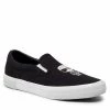 Chaussures Basses Tennis KARL LAGERFELD - KL50300 Black Canvas Noir -KARL LAGERFELD Soldes 0000209797138 01 fp
