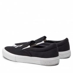 Chaussures Basses Tennis KARL LAGERFELD - KL50300 Black Canvas Noir -KARL LAGERFELD Soldes 0000209797138 02 fp