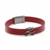 Bijoux Et Décorations Bracelet KARL LAGERFELD - 220W3942 Gunmetal Rouge 1 Bijoux Et Décorations Bracelet KARL LAGERFELD - 220W3942 Gunmetal Rouge -KARL LAGERFELD Soldes 0000209842876 02 ts 1