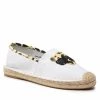 Chaussures Basses Espadrilles KARL LAGERFELD - KL80117L White Canvas W/Yellow Blanc -KARL LAGERFELD Soldes 01 0000209791976 sw