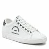 Chaussures Basses Sneakers KARL LAGERFELD - KL61278 White Lthr Blanc