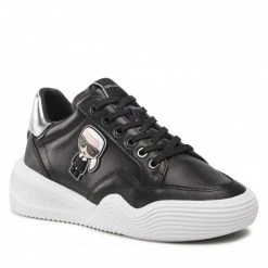 Chaussures Basses Sneakers KARL LAGERFELD - KL62830 Black Noir