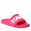 Mules Et Sandales Mules / Sandales De Bain KARL LAGERFELD - KL80904 Puschia Rubber Rose -KARL LAGERFELD Soldes 01 0000209795264 rz