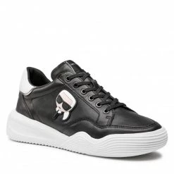Chaussures Basses Sneakers KARL LAGERFELD - KL52830 Black Lthr Noir