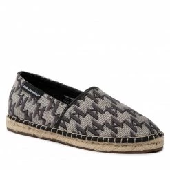 Chaussures Basses Espadrilles KARL LAGERFELD - KL70109 Lt Grey/Black Gris