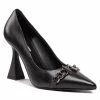 Chaussures Basses Talons Aiguilles KARL LAGERFELD - KL32010 Black Lthr Noir -KARL LAGERFELD Soldes 01 0000301363606 is