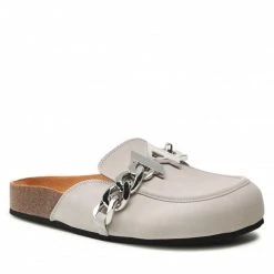 Mules Et Sandales Mules / Sandales De Bain KARL LAGERFELD - KL80442 Hazelwood Nubuck Gris