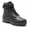 Bottes Et Autres Bottes De Randonnée KARL LAGERFELD - KL42552 Black Vg Lthr/Txt Mono Noir -KARL LAGERFELD Soldes 01 0000301363804 mk