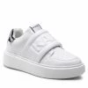 Chaussures Basses Sneakers KARL LAGERFELD - KL62237 White Lthr Blanc -KARL LAGERFELD Soldes 01 0000301364269 fp