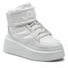 Chaussures Basses Sneakers KARL LAGERFELD - KL63555 White Lthr/Mono Blanc -KARL LAGERFELD Soldes 01 0000301365365 ts
