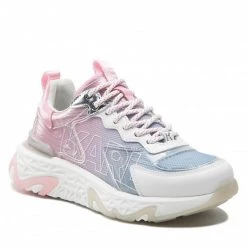 Chaussures Basses Sneakers KARL LAGERFELD - KL62427 Light Pink Lthr Rose