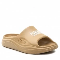 Mules Et Sandales Mules / Sandales De Bain KARL LAGERFELD - KL85000 Clay Eco Beige