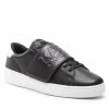 Chaussures Basses Sneakers KARL LAGERFELD - KL51037 Black Lthr Noir -KARL LAGERFELD Soldes 01 0000301366942 sw