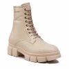 Bottes Et Autres Bottines KARL LAGERFELD - KL43250 Cream Lthr Beige -KARL LAGERFELD Soldes 01 0000301442677 is