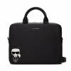 Maroquinerie Sac Ordinateur KARL LAGERFELD - 205W3242 Black Noir -KARL LAGERFELD Soldes 01 2320000820339 mf