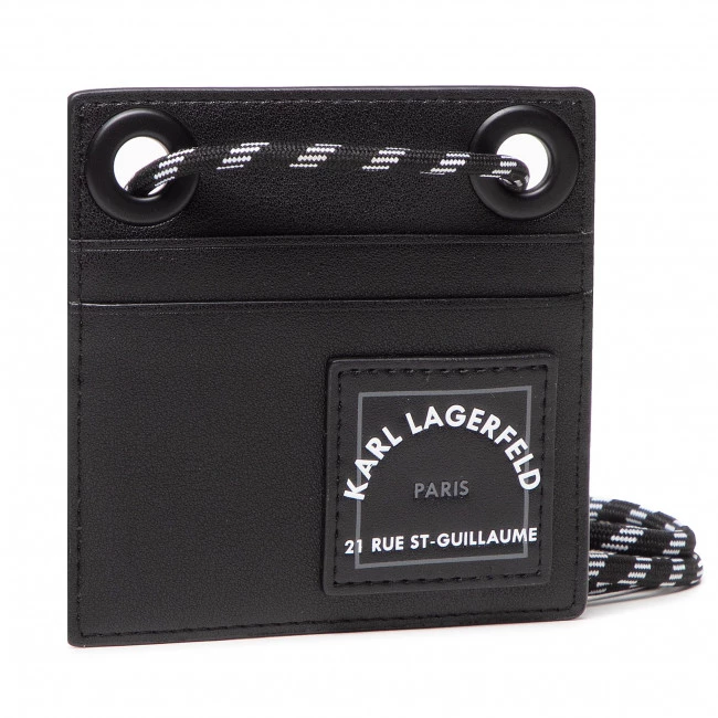 Maroquinerie Étui Cartes De Crédit KARL LAGERFELD - 215M3212 A999 Noir 3 Maroquinerie Étui Cartes De Crédit KARL LAGERFELD - 215M3212 A999 Noir