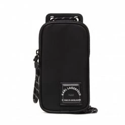 Maroquinerie Étui Téléphone Portable KARL LAGERFELD - 216M3241 Black Noir