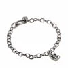Bijoux Et Décorations Bracelet KARL LAGERFELD - 220W3966 Gunmetal Argent -KARL LAGERFELD Soldes 01 8720092686280 st