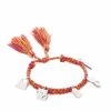 Bijoux Et Décorations Bracelet KARL LAGERFELD - 221W3919 Orange Orange, Rose -KARL LAGERFELD Soldes 01 8720092770545 bs