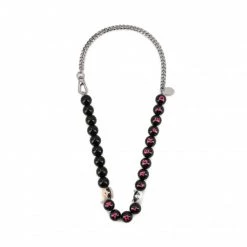 Bijoux Et Décorations Collier KARL LAGERFELD - 221W3923 Black Noir