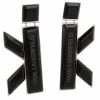 Bijoux Et Décorations Boucles D'oreilles à Clip KARL LAGERFELD - 221W3931 Black Noir -KARL LAGERFELD Soldes 01 8720092770811 bs