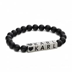 Bijoux Et Décorations Bracelet KARL LAGERFELD - 221W3932 Black Noir