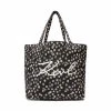 Sacs Sac à Main KARL LAGERFELD - 221W3010 Black/Multi Noir, Multicolore -KARL LAGERFELD Soldes 01 8720092771207 mf