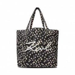 Sacs Sac à Main KARL LAGERFELD - 221W3010 Black/Multi Noir, Multicolore