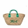 Sacs Sac à Main KARL LAGERFELD - 221W3081 Green Beige -KARL LAGERFELD Soldes 01 8720092777889 plj