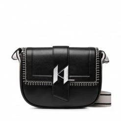 Sacs Sac à Main KARL LAGERFELD - 221W3047 Black/Natural Noir