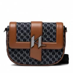 Sacs Sac à Main KARL LAGERFELD - 221W3052 Denim/Toff Marron, Bleu Marine