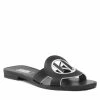 Mules Et Sandales Mules / Sandales De Bain KARL LAGERFELD - KL80410 Black Lthr Noir -KARL LAGERFELD Soldes 01 0000209794502 swa
