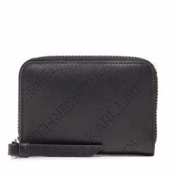 Maroquinerie Portefeuille Femme Petit Format KARL LAGERFELD - 221W3224 Black Noir