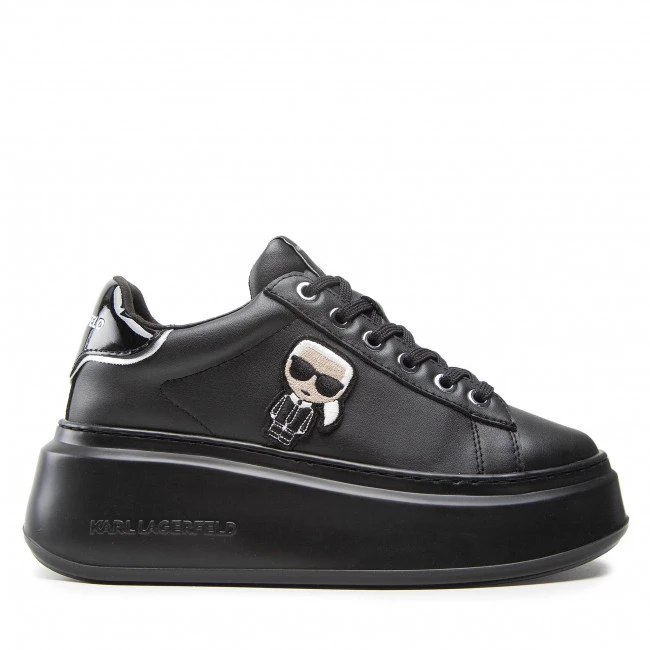 Chaussures Basses Sneakers KARL LAGERFELD - KL63530A Black Lthr/Mono Noir 4 Chaussures Basses Sneakers KARL LAGERFELD - KL63530A Black Lthr/Mono Noir – Image 2