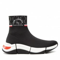 Chaussures Basses Sneakers KARL LAGERFELD - KL63246 Black Knit Textile W/Red Noir 9 Chaussures Basses Sneakers KARL LAGERFELD - KL63246 Black Knit Textile W/Red Noir -KARL LAGERFELD Soldes 02 0000301366263 ph