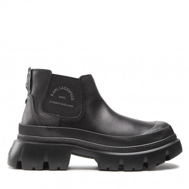 Bottes Et Autres Bottines Chelsea KARL LAGERFELD - KL43530 Black Lthr Noir 4 Bottes Et Autres Bottines Chelsea KARL LAGERFELD - KL43530 Black Lthr Noir – Image 2