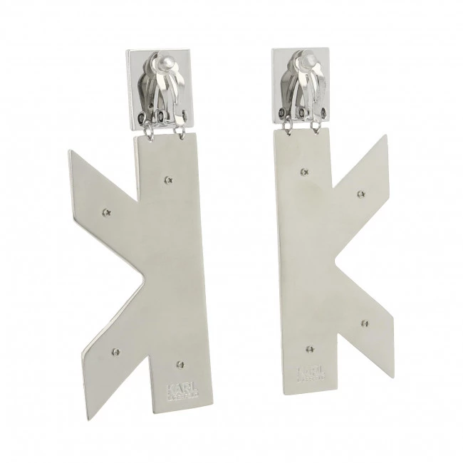 Bijoux Et Décorations Boucles D'oreilles à Clip KARL LAGERFELD - 221W3931 Fuchsia Rose 4 Bijoux Et Décorations Boucles D'oreilles à Clip KARL LAGERFELD - 221W3931 Fuchsia Rose – Image 2