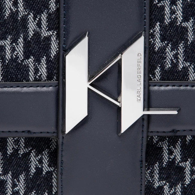 Sacs Sac à Main KARL LAGERFELD - 221W3051 Denim/Navy Bleu Marine 4 Sacs Sac à Main KARL LAGERFELD - 221W3051 Denim/Navy Bleu Marine – Image 2