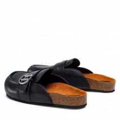 Mules Et Sandales Mules / Sandales De Bain KARL LAGERFELD - KL80440 Black Lthr Noir -KARL LAGERFELD Soldes 03 0000209794434 rz