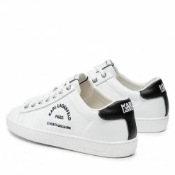 Chaussures Basses Sneakers KARL LAGERFELD - KL61278 White Lthr Blanc -KARL LAGERFELD Soldes 03 0000209794557 swa