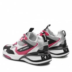 Chaussures Basses Sneakers KARL LAGERFELD - KL63110 Black Lhtr/Text W/Pink 40P Multicolore -KARL LAGERFELD Soldes 03 0000209794717 rz