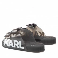 Mules Et Sandales Mules / Sandales De Bain KARL LAGERFELD - KL80720 Black Noir -KARL LAGERFELD Soldes 03 0000209795356 is