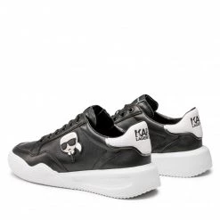 Chaussures Basses Sneakers KARL LAGERFELD - KL52830 Black Lthr Noir -KARL LAGERFELD Soldes 03 0000209796940 rz