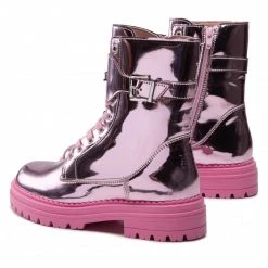 Fille Bottes De Randonnée KARL LAGERFELD - Z19092 S Lilac Rose -KARL LAGERFELD Soldes 03 0000300811849 st