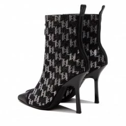 Bottes Et Autres Bottines KARL LAGERFELD - KL30951 Glitter Mix Blk W/Silver Noir 10 Bottes Et Autres Bottines KARL LAGERFELD - KL30951 Glitter Mix Blk W/Silver Noir -KARL LAGERFELD Soldes 03 0000301363446 is