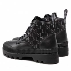 Bottes Et Autres Bottines KARL LAGERFELD - KL42531 Black Vg Lthr/Txt Mono Noir 10 Bottes Et Autres Bottines KARL LAGERFELD - KL42531 Black Vg Lthr/Txt Mono Noir -KARL LAGERFELD Soldes 03 0000301363767 is