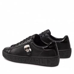 Chaussures Basses Sneakers KARL LAGERFELD - KL61030A Black Lthr/Mono Noir -KARL LAGERFELD Soldes 03 0000301364061 bs