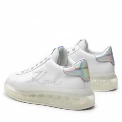 Chaussures Basses Sneakers KARL LAGERFELD - KL62610 White Lthr W/Iridescent Blanc 10 Chaussures Basses Sneakers KARL LAGERFELD - KL62610 White Lthr W/Iridescent Blanc -KARL LAGERFELD Soldes 03 0000301365082 sw